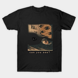 Weirdcore Aesthetic Eyes T-Shirt